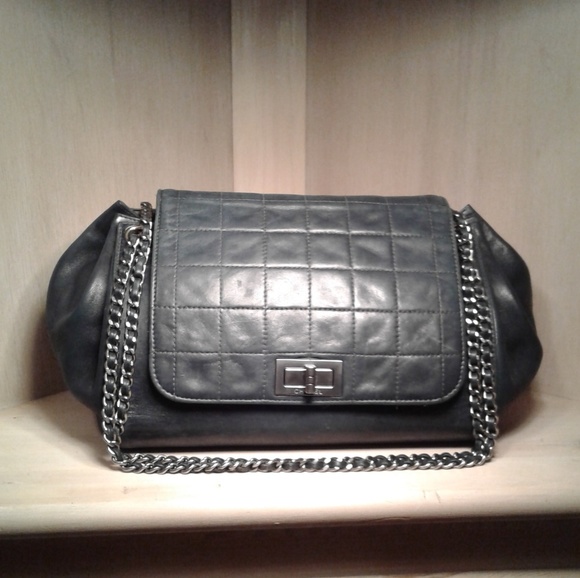 Authentic Chanel Flap Reissue Accordian Chocolate - Picture 8 of 8